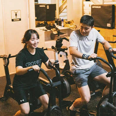 크로스핏 아케이드 회원들